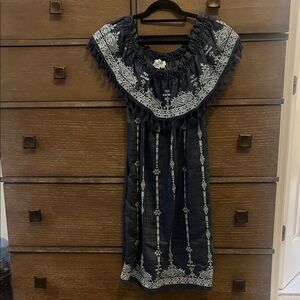 Tru Luxe Jeans Embroidered Dress